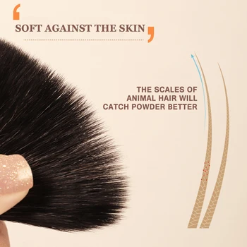 CHICHODO Makiažo Teptukas-2021 Naujas Prabangus Raižyti Ebony Gyvūnų Plaukų Serija-Ožkų Plaukų Eyeshadow Brush-Kosmetikos teptukai&beauty-E108