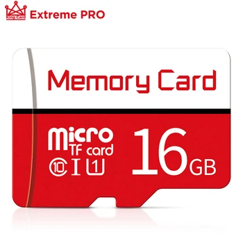 Class 10 Atminties kortelės 16GB 32GB 64GB 128 GB Micro SD Kortelė cartao de memoria 8 16 32 64 gb usb flash kortelė Telefono, Tablet PC