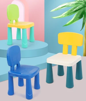 Darželio Kėdė Vaikų Atgal Plastikiniai Stalai Ir Kėdės, Namų Mokymosi Building Block Lentelėje Atitikimo Išmatose
