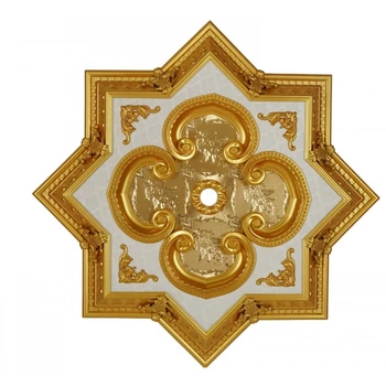 Dekoratyvinis Star Dizainas, Vintage Ieško Lubų Medallion Šviestuvai Damask Modelis 90cm 35.43