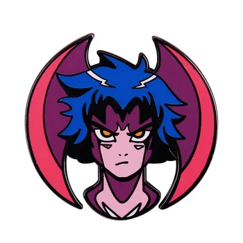 Devilman Crybaby Jautrus Demonas-berniukas Akira Emalio Atlapas Pin Cool Anime Berniukas Sagė Ženklelis Prieš Blogį Žiauriai, Peraugti Karo