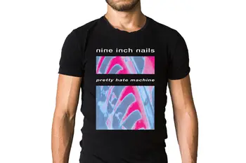 Devynių Colių Vinių Pretty Hate Machine 1989 M. Albumo Viršelio T-Shirt