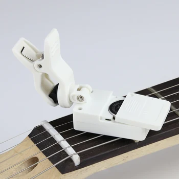 Elektros Digital Guitar Tuner, Sulankstomas Didelio Jautrumo Sukasi Įrašą su CR2032 Baterijos