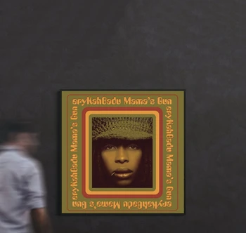 Erykah Badu - Mama Muzikos Albumo Viršelio Drobės plakatus Hip-Hop Reperis Pop Muzikos Žvaigždė Namų Sienų Tapybos Apdaila (be Rėmelio)