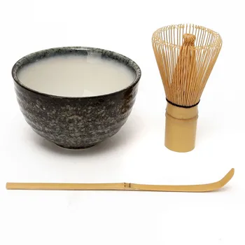 Et, virtuvė, arbata įrankiai, retro komplektas 3 in 1 bambuko chasen matti šluotelė chashaku matti arbatos filtras namų reikmenys