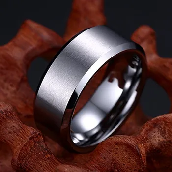 Europos ir Amerikos titano plieno žiedas deimantinis žiedas meilės pora žiedas gali būti pritaikyti
