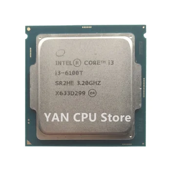 Feer laivybos Intel Core i3-6100T i3 6100T 3.2 GHz, Dual-Core, Quad-Sriegis CPU Procesorius 3M 35W LGA 1151