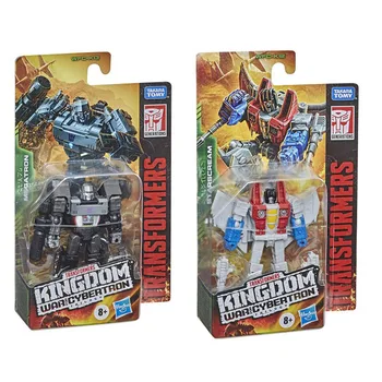 Hasbro Transformers Kartų War for Cybertron: Karalystė Pagrindinės Klasės WFC-K12 K13 Megatron Starscream Veiksmų Skaičius, Modelis Žaislas