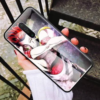 Hisoka Medžiotojas Anime Stiklo Telefoną Atveju Xiaomi Redmi Pastaba 9S 8 Mi Poco X3 NFC 9 7 10T 8T 9T 10 Lite K40 Pro 5G 9C 11 Dangtis