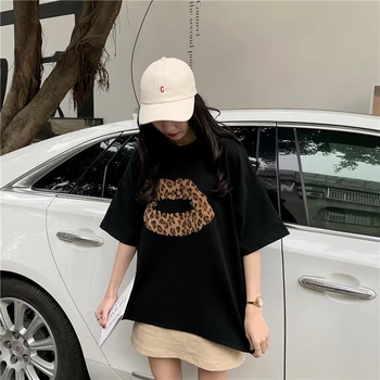Instagram populiarus plius dydis T-shirt Laisvi naujas Hip-Hop Top hming stiliaus za moterų 2020 m. sheining vadiming moterų marškinėlius