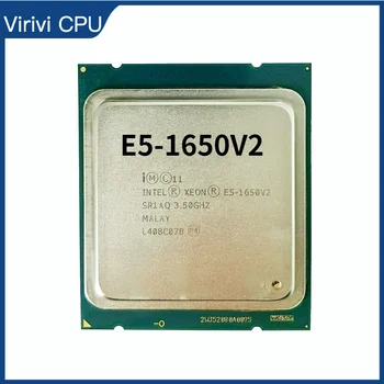 Intel Xeon Processor E5 1650 V2 E5-1650 V2 CPU LGA 2011 m. Serverio procesorius veikia Darbalaukio Processor E5-1650V2