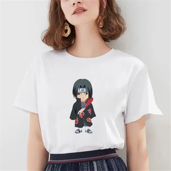 Janpan Anime Kakashi Marškinėlius Mergina T-shirt Naruto Movie Animacinių filmų Narutos Kakashi Veiksmų Skaičius, Tee Marškinėliai Paauglys Viršų