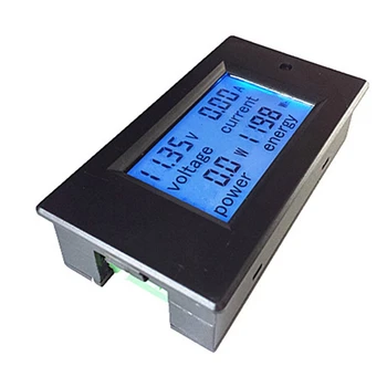 Karšto 20A DC Daugiafunkcį Voltmeter Dabartinis Skaitmeninis LED Ekranas Maitinimo Stebėti Įtampos Srovės Maitinimo Multimetras
