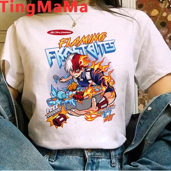 Karšto Japonų Anime Mano Herojus akademinės bendruomenės Marškinėliai Vyrams Kawaii Boku No Herojus akademinės bendruomenės T-shirt Animacinių filmų Midoriya Izuku Deku Marškinėlius Vyras