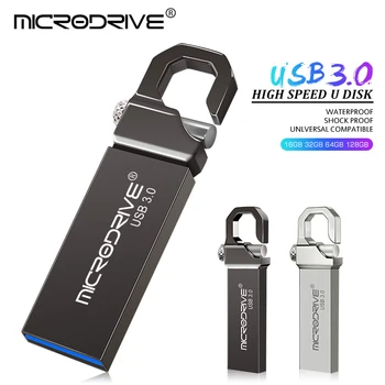 Karšto parduoti metalo USB Flash Drive 4gb 8gb 16gb flash disko Pendrive 32gb 64gb atminties kortelė, USB 3.0 Flash USB pen drive