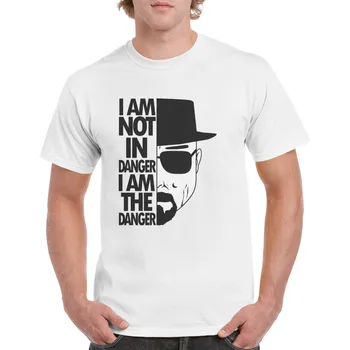 Kietas Breaking Bad aš Ne Denger aš esu Denger T-Marškinėliai, Unisex Heizenbergo grafika Viršūnes CottonTshirt Moteris/Vyras