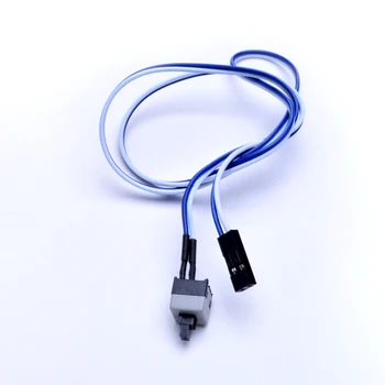 Kompiuterio priimančiosios jungiklio kabelio ATX važiuoklės jungiklio kabelis kompiuterio jungiklio kabelis priimančiosios jungiklio mygtuką, iš naujo linija