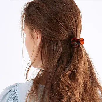 Korėjos Saldus Mini Netvarkingų plaukų segtukai Moterų, Mergaičių Plaukų Letena Barrettes Plaukų Krabų Įrašus Optikos skiedžiama Priemonė Plaukų Aksesuarai