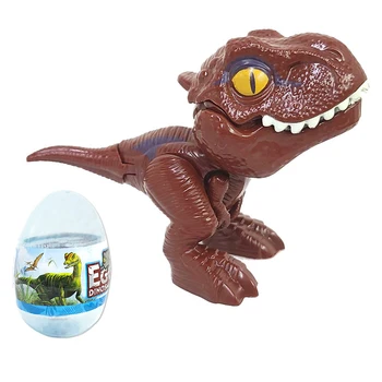 Kūrybos Juokinga Bite Piršto Dinozaurų Kiaušinių Žaislai, Tyrannosaurus Modelis Veiksmų Skaičiai Žaislas Berniukams, Gimtadienius, Dovanos