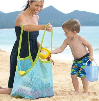 Lauko Vaikų Paplūdimio Žaislai Greitai Saugojimo Krepšys Kasti Smėlio Įrankis Netvarką Saugojimo Krepšys Sulankstomas Nešiojamų Paplūdimio Krepšys Plaukimo Krepšys