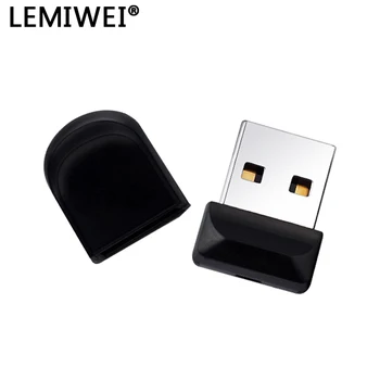 Lemiwei Mini Pen Drive 64GB Maža Pendrive 32GB Memory Stick 4GB 8GB 16GB Usb Flash Drive, Saugojimo Įrenginys, Karšto Parduoti Vandeniui
