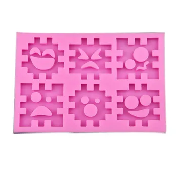 Luyou 3D Dėlionės Blokai Žaislas Tortas Silikoninių Kepimo Formų Kūdikio Gimtadienio Minkštas Tortas Dekoravimo Priemonės, Šokoladiniai Saldainiai, Liejimo formos FM100