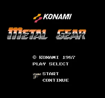 Metal Gear (J) 60 Smeigtukai 8 Bitų Žaidimų Kortelė