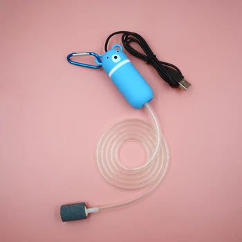 Mielas Išjungti Deguonies, Oro Siurbliai, Nešiojamas Mini USB Akvariumo Žuvų Tiekimo Reikmenys Žuvų Bakas CANQ889