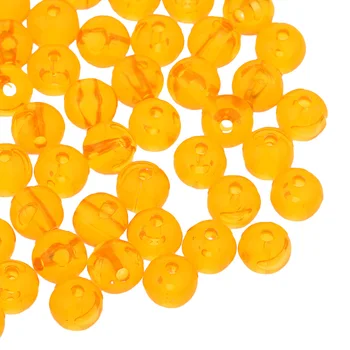 Montessori 100vnt Plastiko Karoliukai, Geltoni, Vaikų Ankstyvojo Mokymosi Skaičiuoti Žaislai