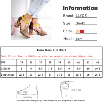 Moterų Sandalai Moteriška Aukšti Kulniukai Zapatos De Mujer 2021 Peep Toe Vasaros Ponios Batai PU Sagtis Padengti Kulno Tuščiaviduriai Iš Orui