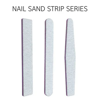 Nail Repair Tool Kristalų Nagų Valymas Nagų Failą Sponge Poliravimo Juostelės dvipusis Smėlio Juostelės Nagų dildeles Nagų Įrankiai