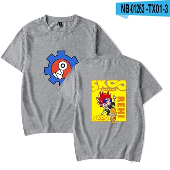 Nauja Japonų Anime SK8 Infinity Marškinėliai Vyrams Kawaii Animacinių filmų Riedlentė Berniukai Grafinis Tees Harajuku Unisex Viršūnės T-shirt Vyrai