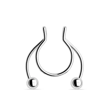 Naujas 10vnt/daug Ne-auskarų Nosies Žiedą, Moterų Nerūdijančio Plieno 