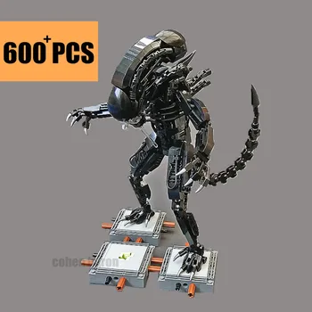Naujas 600PCS Space Star Wars Filmą Aliens Vs Predator 