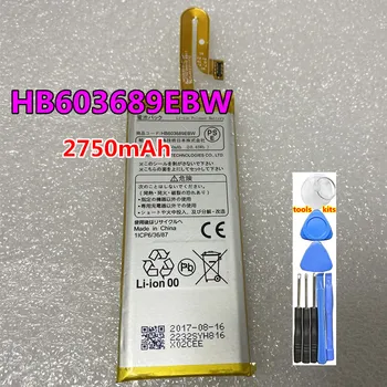 Naujas Originalus HB603689EBW 2750mAh Aukštos Kokybės Baterija Huawei W04 HWD35 Baterijos
