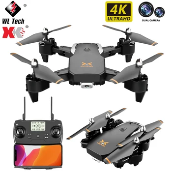 NAUJAS S60 Pro Drone 20min 1000M GPS 5G WIFI 4K HD Wide Angle Quadcopter Dual Camera With1080P WiFi FPV Aukštis Išlaikyti Drone Žaislai