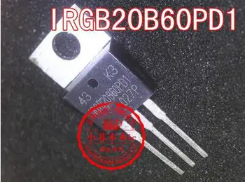 Nemokamas pristatymas 20PCS IRGB20B60PD1 GB20B60PD1 TO-220 20A 600V