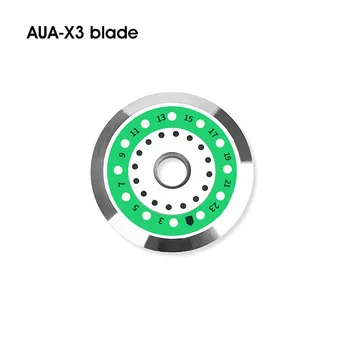 Nemokamas pristatymas AUA-X3/X1/6S/7S Optinio šviesolaidžio Cleaver Blade AUA-X3/X1/6S/7S Cleaver Cutter 24 Veidus Pjovimo padėtys