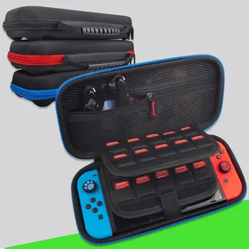 Nešiojimo dėklas, skirtas Nintendos Switchs EVA Apsauginiai saugojimo krepšys NS Nešiojamų Kelionių dėklas Maišelį su 20 Žaidimo Kortelių Lizdai