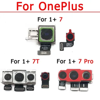 Originalaus Galinio Priekinė Kamera OnePlus 7 Pro Vienas Plius 7T Selfie Priekinės į galinę Galinio vaizdo Kameros Modulis Remontas, Atsarginės Dalys