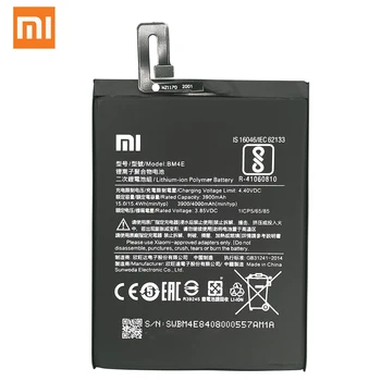 Originalios Baterijos BM4E BM3J BM3F BM3L Už Xiaomi 9 9 MI Mi 8 