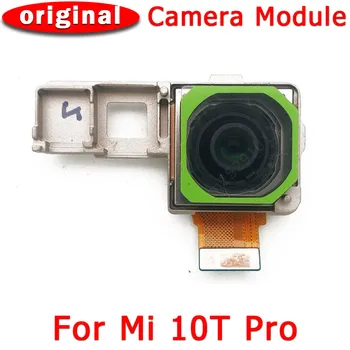 Originalus Galinis galinė vaizdo Kamera Už Xiaomi Mi 10T Pro 10 T Pagrindinės Reversas Didelis Fotoaparato Modulio Flex Kabelis Pakeitimo Atsarginės Dalys