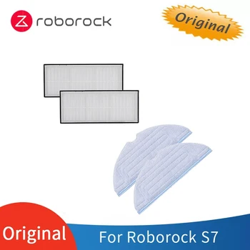 Originalus Roborock Priedų Rinkinys, skirtas roborock S7 ,S7 Skalbti sumetami į šiukšlių konteinerį Filtras,S7 Mop Šluostės