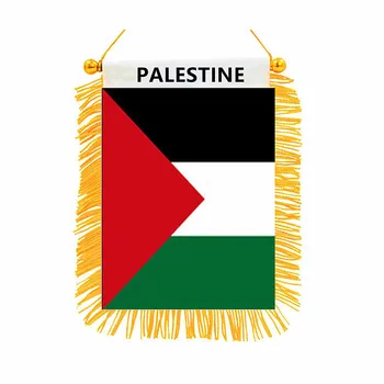 Palestina Dvipusis Mini Black-out Kabinti Vėliavas Aukštos Kokybės Spausdinta Vėliavos Namų Dekoras Reklama