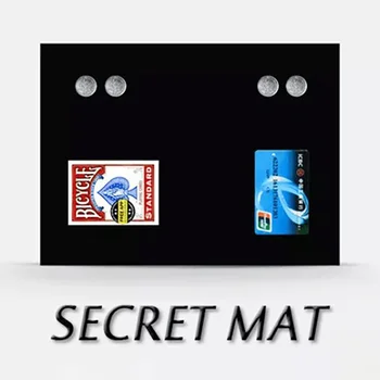 Paslaptis, Mat pagal Shawn Lee Magija Gudrybės Arti Pokerio Denio Kortelės Kilimėlis, Priedai Gudrybėmis, Iliuzijų Rekvizitai Magas Magia Pad Mat