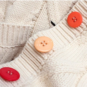 Pavasario 2020 Moterų Megztinis Šiltas Megztiniai Megztinis Striukės Kišenėje Siuvinėjimas Mados Cardigan Megztiniai Striukė Ponios Laisvas Megztinis