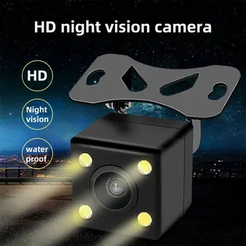 PEERCE 170 Laipsnių Plataus Kampo Atbuline Kamera LED HD Automobilį, Vandeniui atspari Galinio vaizdo Parkavimo Kamera, Naktinis Matymas