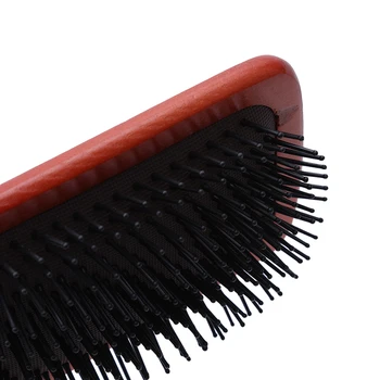 Persikų Medinis Plaukų Šepetys Galvos Hairbrush Šukos Profesionalus Moterų Raizginys Kirpyklų Reikmenys Teptukai, Įrankiai Plaukų Šukos