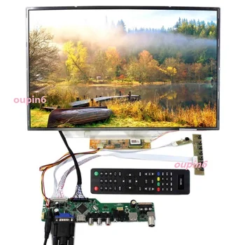 Rinkinys N154I1 1280x800 LCD Ekranas, TV LED Valdiklis Valdybos Garso Nuotolinio AV HDMI suderinamus Ekranas USB Panel VGA Monitorius 15.4