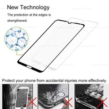 Saugos Stiklas Huawei Y5 2019 Grūdinto Stiklo Dangtis Huawei Y5 Visą Klijai Apsaugine Stiklo Plėvele Y 5 5Y AMN-LX9 5.71
